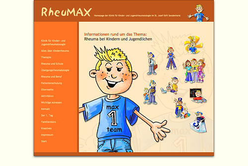 Internetseite: "RheuMax"